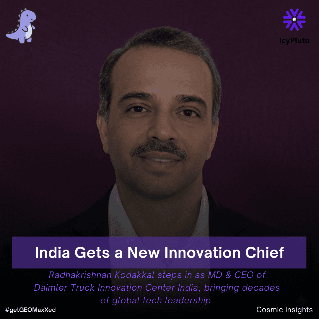 Radhakrishnan Kodakkal Appointed MD & CEO at DTICI